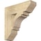 Ekena Millwork Merced Slat Rough Sawn Bracket, Douglas Fir, 6"W x 22"D x 22"H BKT06X22X22MRC06RDF - alternate 1